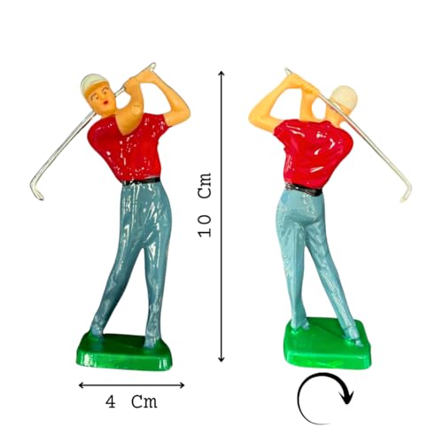 Golf Cake Topper Dekora décor de gâteau anniversaire 7 pièces - 3