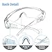 NASUM Plegable Gafas Protectoras, Gafas de Seguridad, Gafas a Prueba de Polvo,...