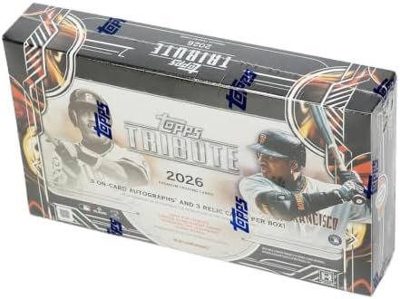 2026 Topps Tribute Baseball Hobby Box