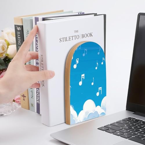 Serre-livres note de musique pour ranger les albums de la bibliothèque familiale - 7
