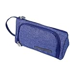 Las pequeñas asas en el lado hace que sea fácil de llevar y su tamaño compacto se adapta fácilmente a casi cualquier bolsa para traer con usted.