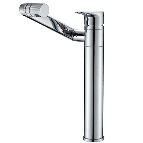 Bassin robinet cuivre mitigeur eau chaude pour plateforme lavabo rotatif LT-6009