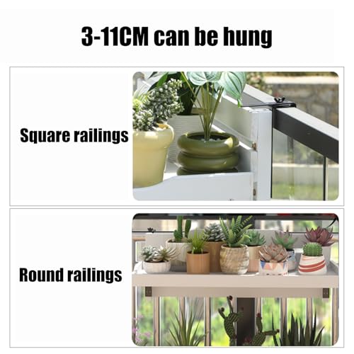Table de bar d'extérieur robuste et rabattable pour balcon compact - 6