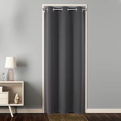 Joydeco Door Curtain Closet Door, Closet Curtain for Open Closet, Closet Curtains for Bedroom Closet Door, Door Curtains for Doorways Privacy Bedroom(40Wx78L)