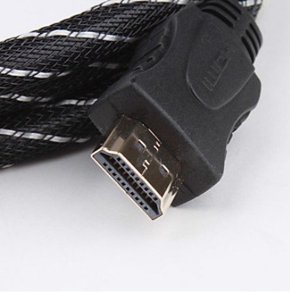 Generic Value Gold Plated 1.8m 1080p HDMI V1.3 Cable for Xbox 360 and PS3 Color Black      DVD
