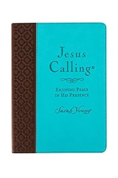 Unknown Binding Mardel Jesus Calling 365 Daily Devotional, Large Deluxe Edition by Sarah Young, Imitation Leather, Teal Book