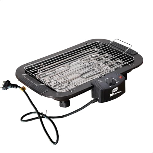Churrasqueira Elétrica, Grelha Inox, Anti Fumaça, Apartamento, Assadeira, Casa, Cozinha, Pesca (1, Único 127V)