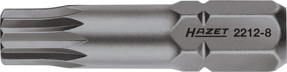 Hazet Multi-Colour 2212-8 32 Mm M8 Internal Serration Profile Xzn Bit