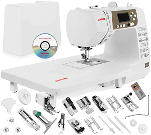 Janome 3160QDC-T Sewing and Quilting Machine with Bonus Quilt Kit!