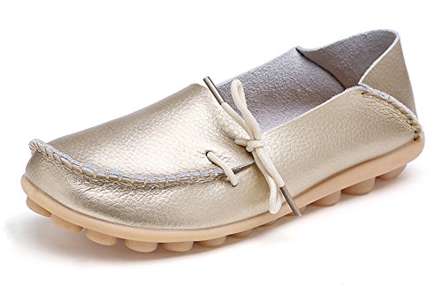 Image of VenusCelia Women's Breathable Comfort Walking Office Flat Loafer