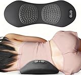 Smooth Triple Fusion Back Massager, 2025 Upgrade 3-in-1 Back Massager with Vibration Massage and Traction Lifting for Neck and Shoulder and Back (Dark Gray)