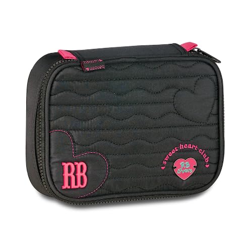 Estojo Box Heart Beats Rebecca Bonbon Rb27013 (Preto)