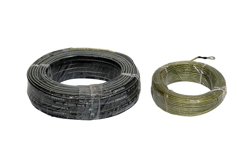 Image of Lakshmi 1hp Submersible Water Pump with Panel Board 100 Feet I 4 Inch Oil Filled I Cable I Safety Wire