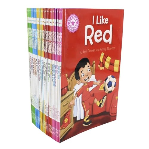 Image of Reading Champions for New Readers 30 Books Set Level 1 to 5 (Beginners Collection Series 1)