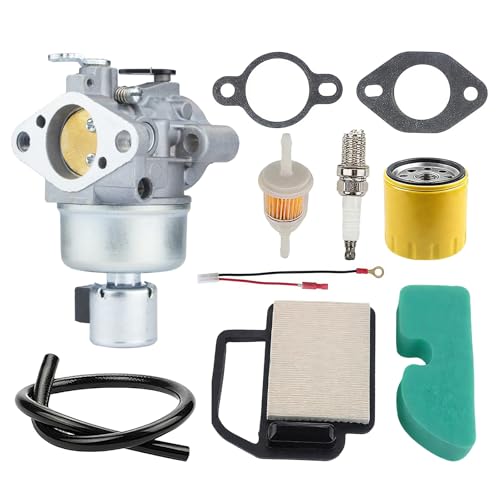 Carburador YTH20K46 para tractor de césped Husqvarna YTH21K46 YTH20F42T YTA1842 de 46 pulgadas, compatible con motor Kohler Courage 20HP 21HP, carburador de repuesto para modelos de cortacésped y