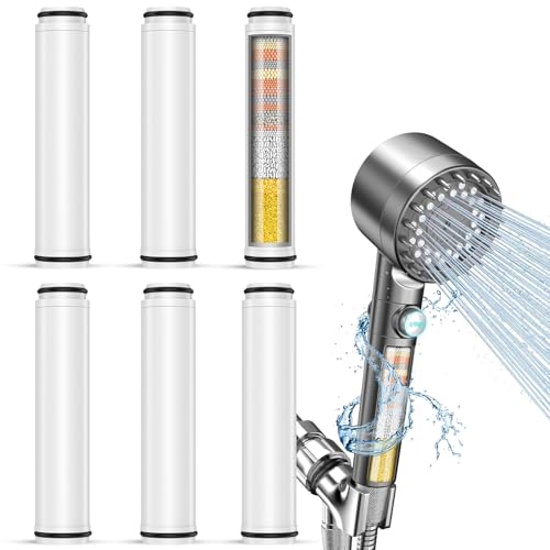 Shower Filter Compatible with FEELSO Shower Head Filter Replacement
