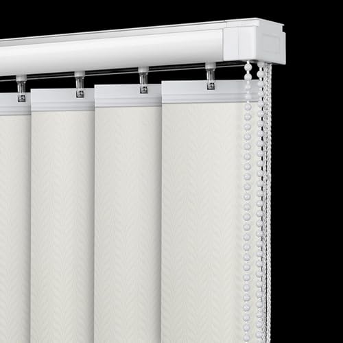 Tende Verticali Scorrevoli per Finestra,Tenda Verticale Oscurante a Bande da 98mm,Isolamento Termico,per Balconi,Ufficio a Casa,Colori Personalizzabili,Larghezza x Altezza (60cm x 150cm)