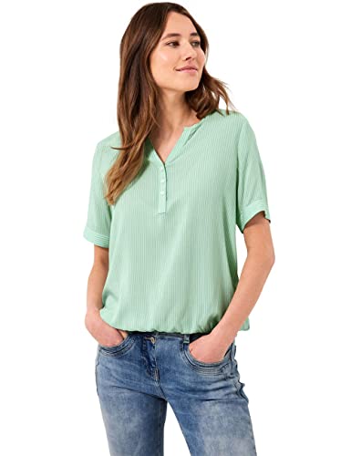 Cecil Damen Bluse mit Turn-Up Ärmel