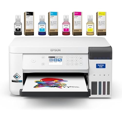 Epson SureColor F170 Dye-Sublimation Printer with Ink and Maintenance Tank