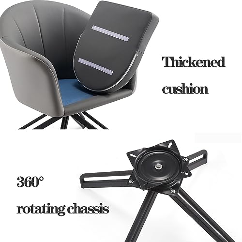 Fauteuil de bureau sans roulettes stable pour éviter de rayer le parquet - 8