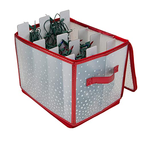Simplify Holiday Light Organizer Box | Holds 500 Lights |
