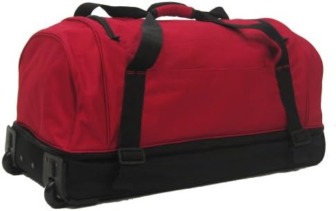 Olympia Luggage 30" Rollling Duffle,Red,One Size 5 Olympia Luggage 30" Rollling Duffle,Red,One Size