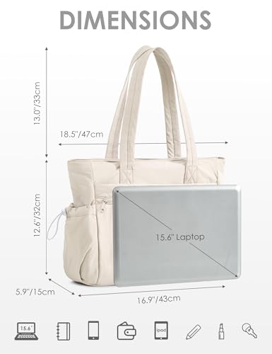 Bolso Tote ligero grande para mujer miniatura 4
