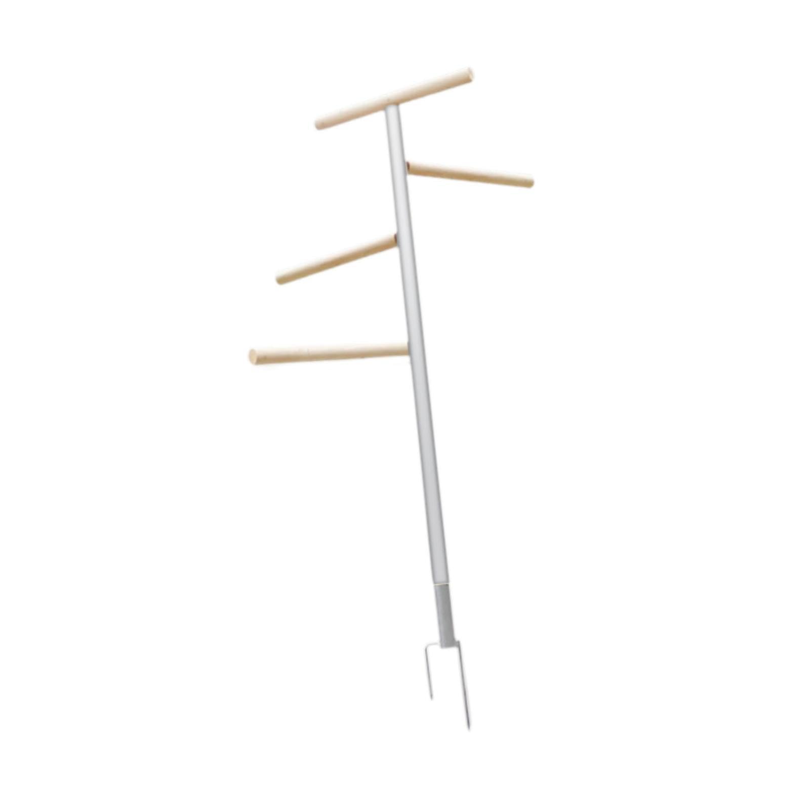Criadora de guacamayos para Pollitos, gallinas Grandes, Perchas para Pollos, Barra de Descanso, Soporte para Madera para Pollitos, Percha, Soporte Entrenamiento para Aves, Experiencia