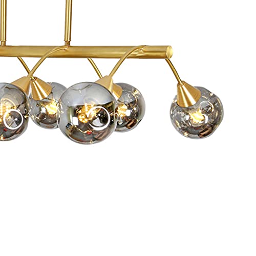 Plafonniers de lustre modernes dorés pour éclairer efficacement les grands salons