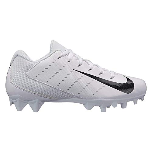 Nike Mens Vapor Untouchable Shark 3 Football Cleats - White/Black, 11 D(M) US