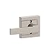 SCHLAGE Lever with Upland Trim Non-Turning Lock, Satin Nickel (F170 NBK 619 ULD)