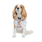 Sassy Woof Dog Adjustable Harness - The Powerpuff Girls™ (Pink) - S, Breathable Mesh, No Pull Design with Two D-Rings, Patented Design, Perfect for Small Dogs and Puppies - Officially Licensed