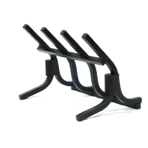 Model S-4 High Efficiency Smoke-Free Fireplace Grate 16" Wide, 12" Tall.