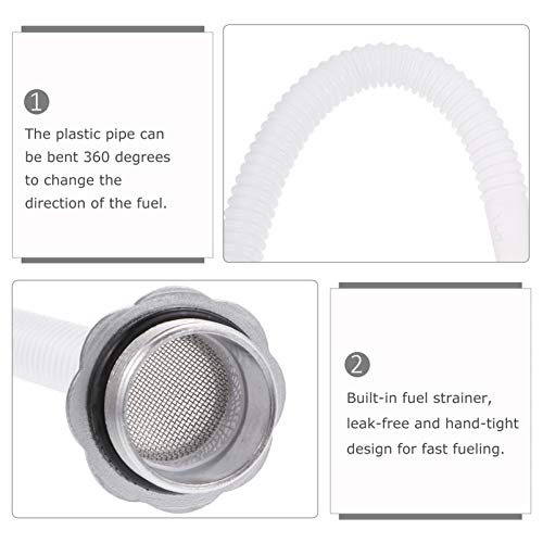 Bico de substituição para latas de gás da VICASKY para bocal de bico de gás para atualizar suas lata