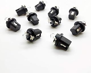 10 x 286 Car Dashboard PCB Instrument Panel Bulb & Holder 286T T5 12v 1.2w B8.5D