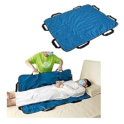 Positioning Bed Pad for Transfers, with Handles