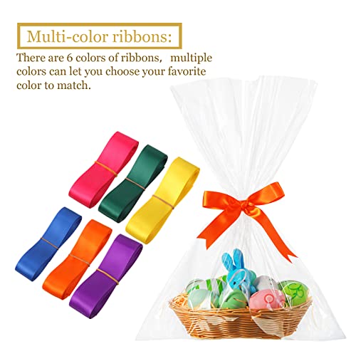image for Yalikop 12 Pieces Oval Basket Food Storage Easter Basket Woven Empty B