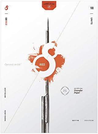 S8 RED Series Tattoo Stencil Transfer Paper Pack