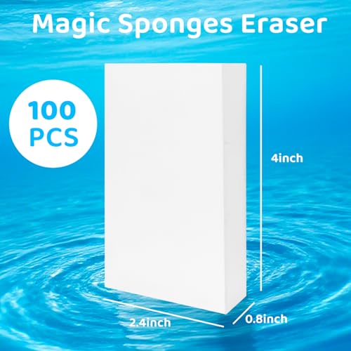 Liyeeeuo 100-pack Melamine Foam Erasers — view 7