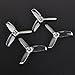 GEMFAN 16pcs 3052 3-Blades Propeller 3-inch Tri Blades Flash Props for 1306 1407 1408 1606 1806 Brushless Motor FPV Quadcopter Drone（Black and Transparent）