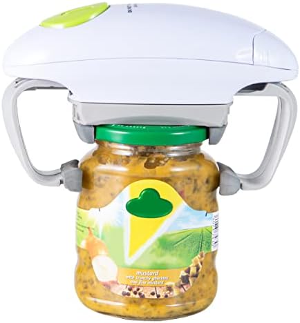 Wingosoph Electric Jar Opener, Kitchen Gadget Automatic Jar Opener with Less Effort for Woman Seniors with Arthritis, Weak Hands