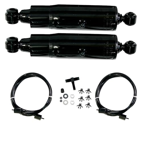 Image of Gabriel 49106 HiJackers Rear Adjustable Air Shock Absorbers Fits Dodge Challenger, Charger, Coronet, Monaco, Polara; Plymouth Barracuda, Belvedere, Road Runner, Satellite, Savoy, Superbird (1 Pair)