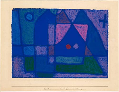 Toile Paul Klee Venise 50x70 cm poster artistique pour salon et bureau élégant