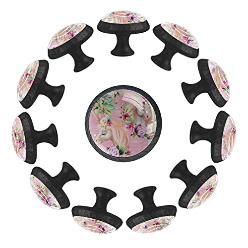 Bouton de tiroir licorne pour commode enfant et crèche poétique