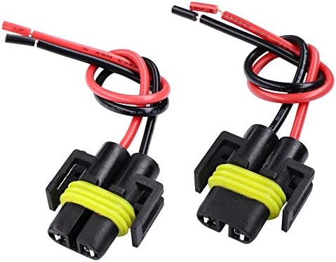 HUIQIAODS 9005 HB3 HB4 9006 Female Connector Bulb Adapter Socket for Headlight