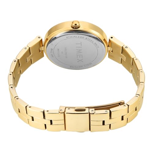 Image of TIMEX Green Round Dial Analog Women's Watch - TWEL22501