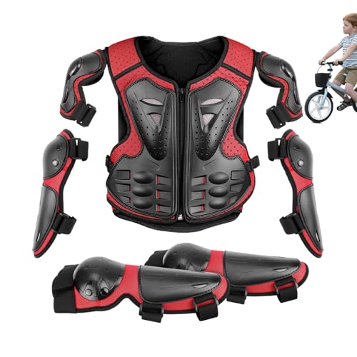 Plastron de protección para motocross con armadura corporal y traje de brazo para ciclismo