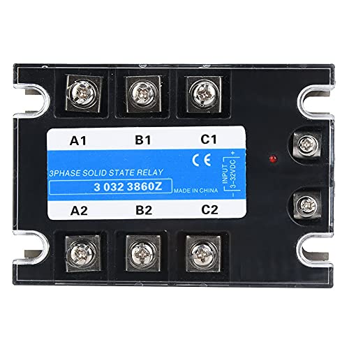 Relais à semi-conducteurs triphasé BERM-3 032 3860Z avec dissipateur en aluminium pour commande CNC