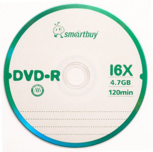 Smart Buy 100 Pack DVD-R 4.7gb 16x Logo Blank Data Video Movie Recordable Disc, 100 Disc 100pk - Thumbnail 2