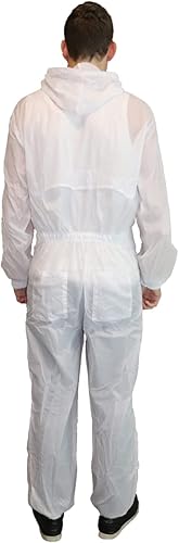 Miniatura 6 de Colad - Traje de aerosol reutilizable de nailon liso blanco